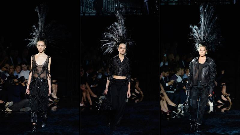 Illustration for article titled Marc Jacobs' Final Show for Louis Vuitton Was a Thing of Dark Beauty